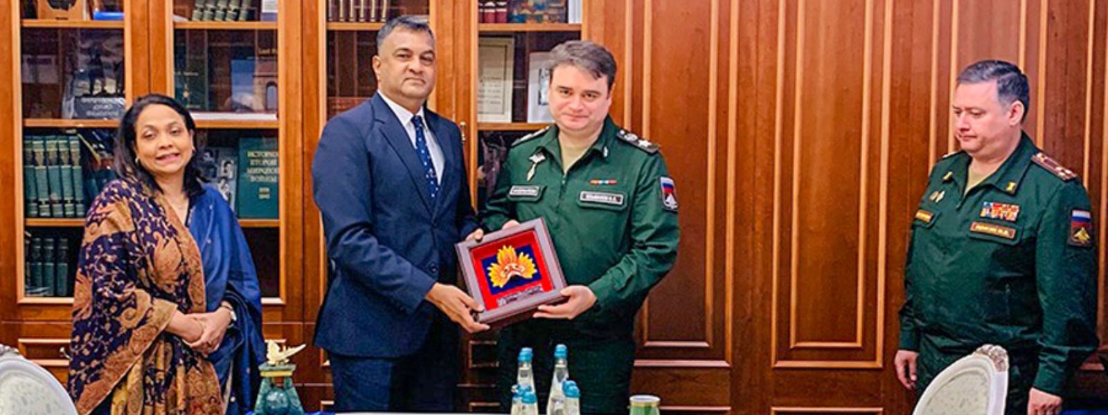 SL Defence Secretary Meets Russian Deputy Minister